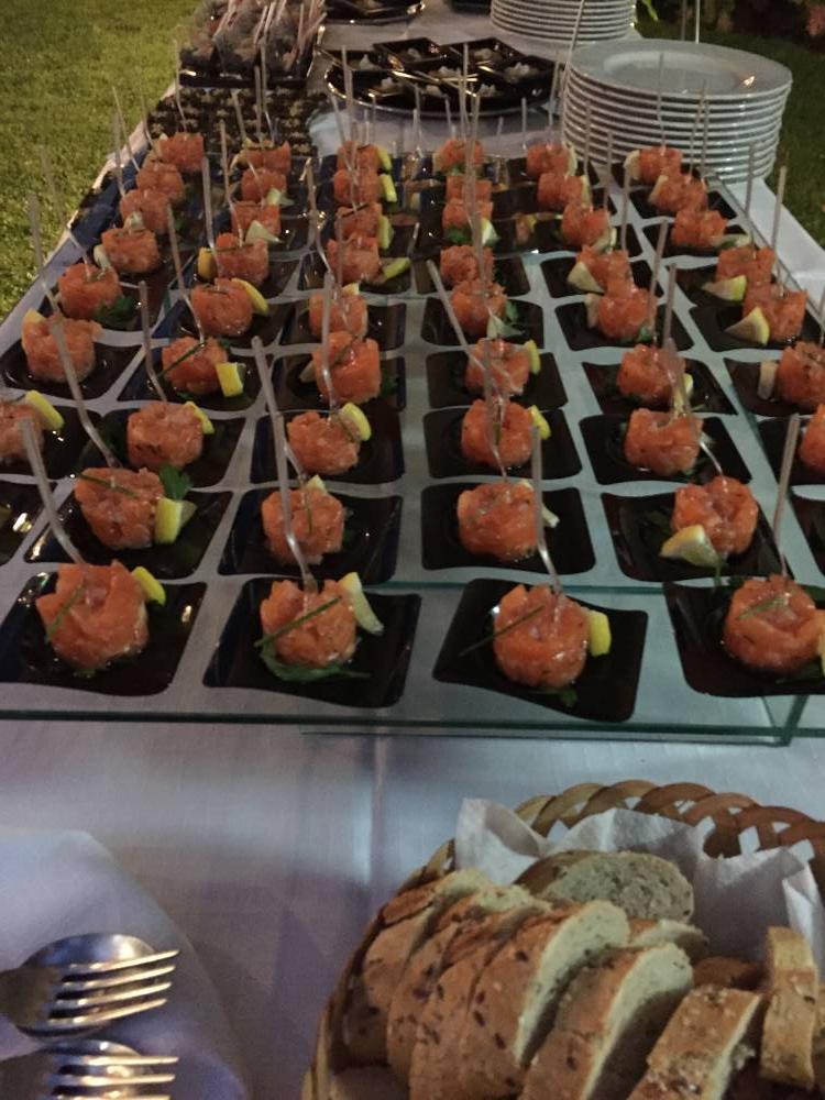 Tartara di salmone